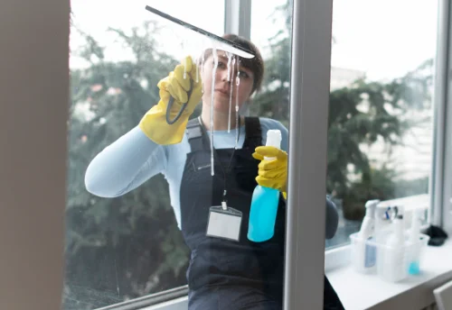 Nettoyage de vitres intérieures et extérieures à Touchay